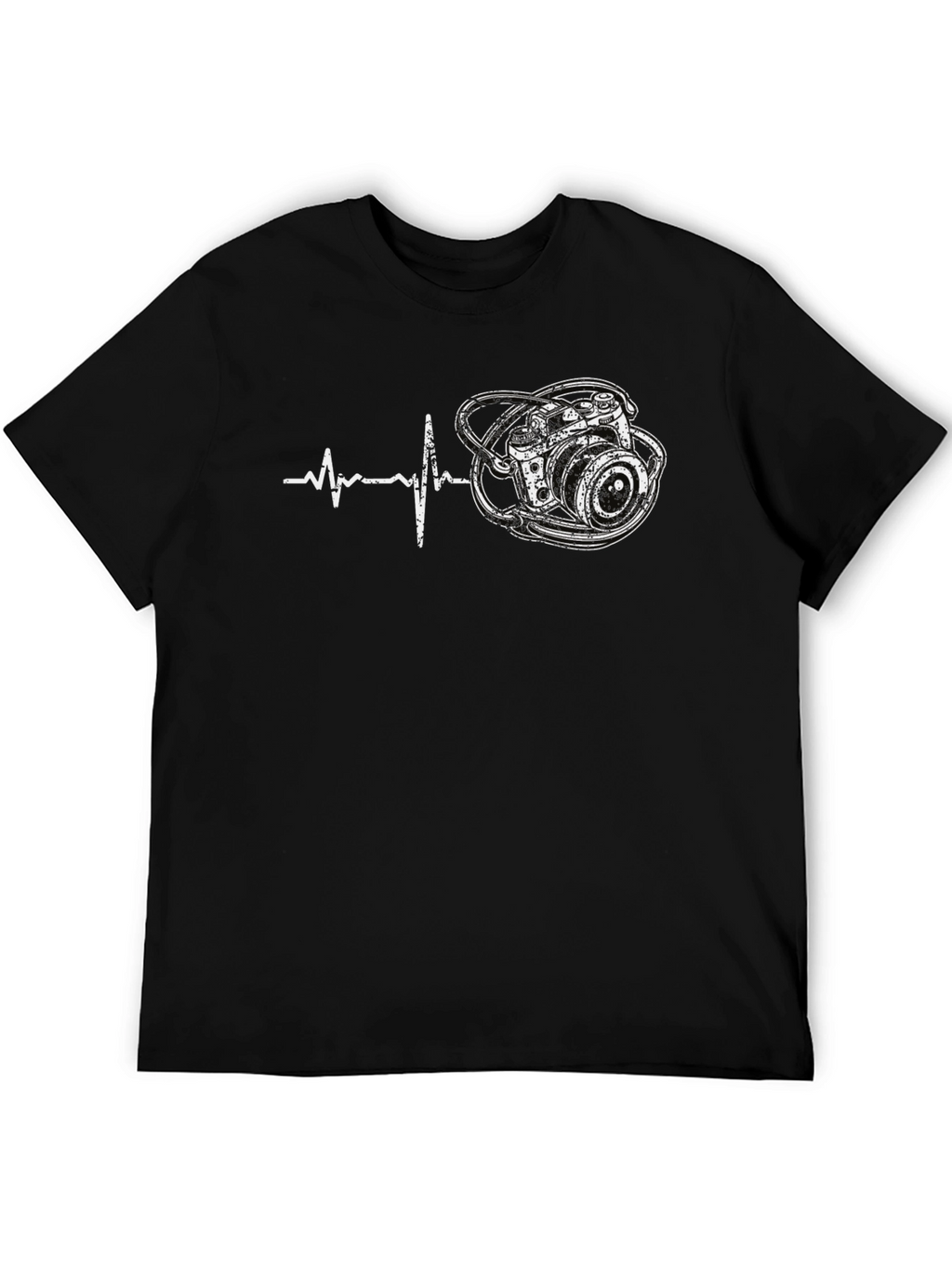 Camera Heartbeat Graphic Tee