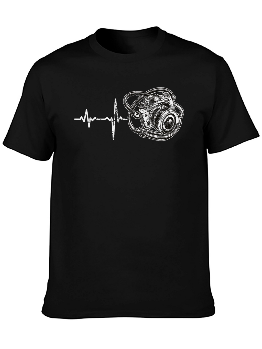 Camera Heartbeat Graphic Tee