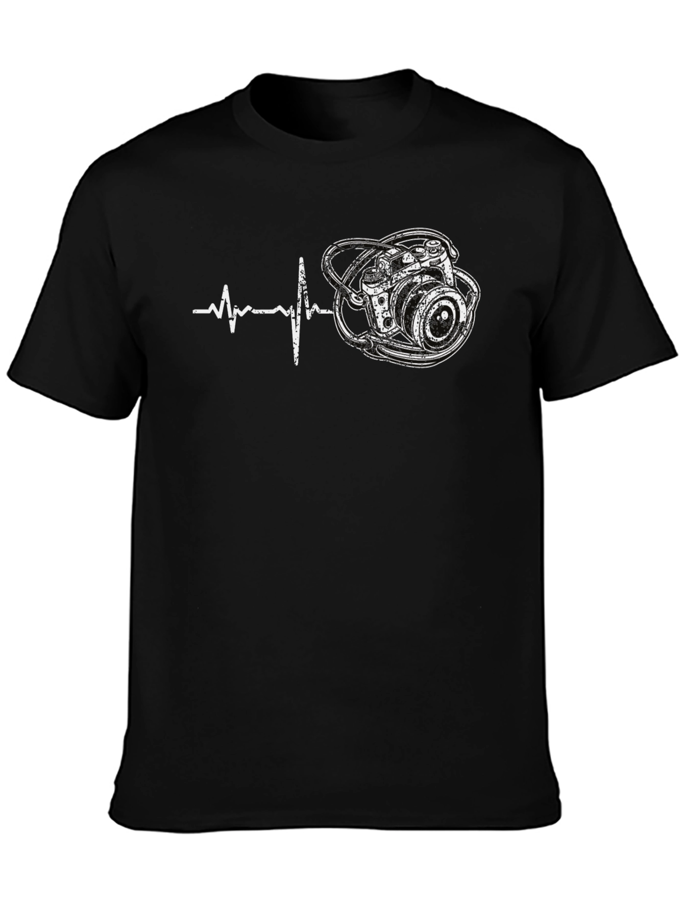 Camera Heartbeat Graphic Tee