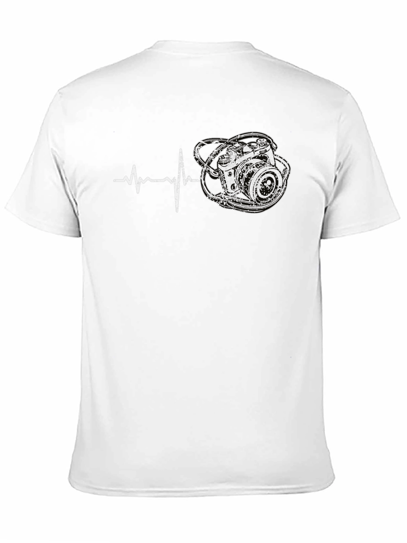 Camera Heartbeat Graphic Tee