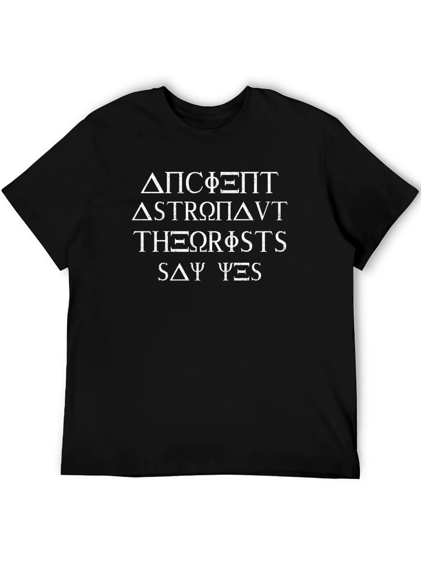 Ancient Astronaut Theorists Black T-Shirt