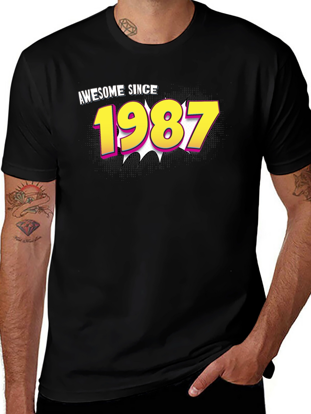 Awesome Since 1987 Graphic T-Shirt