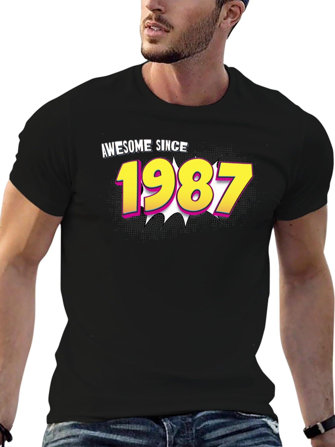 Awesome Since 1987 Graphic T-Shirt