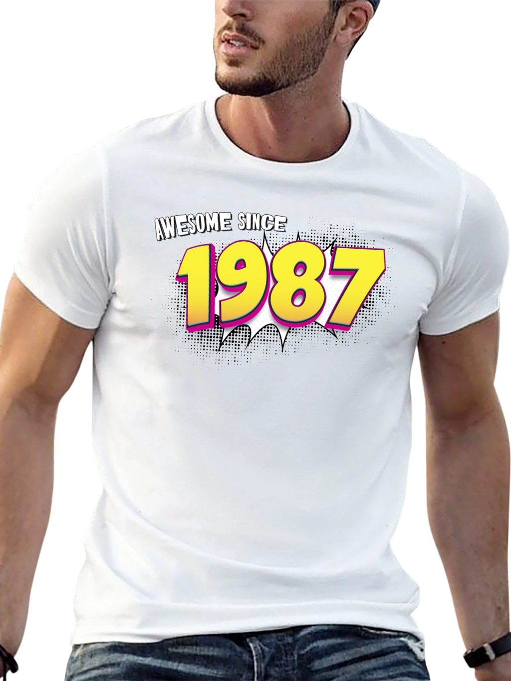 Awesome Since 1987 Graphic T-Shirt