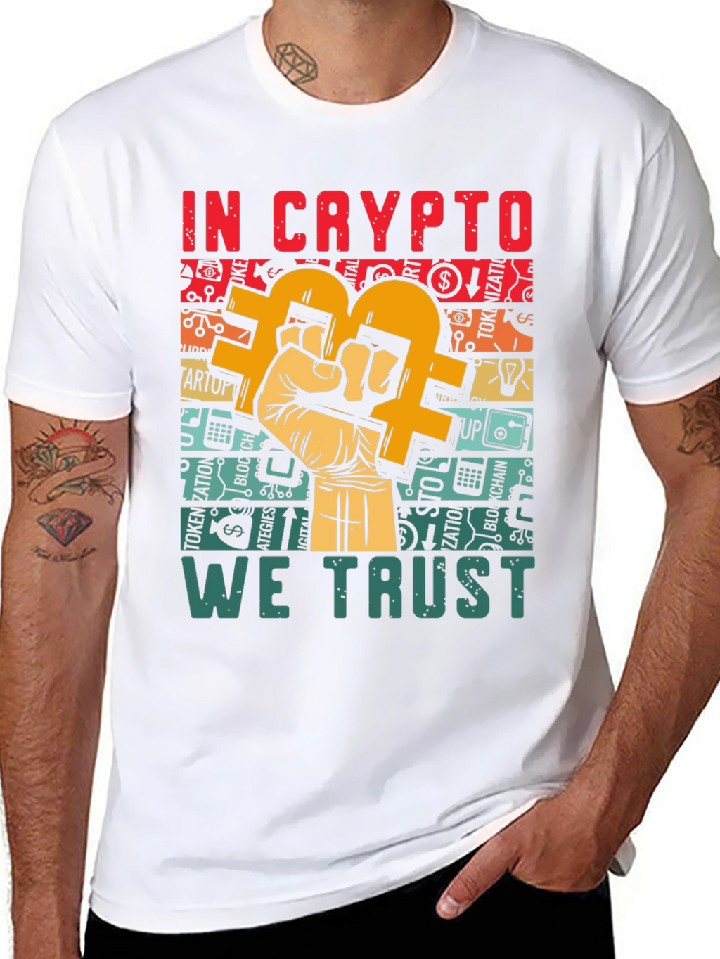 In Crypto We Trust Graphic T-Shirt