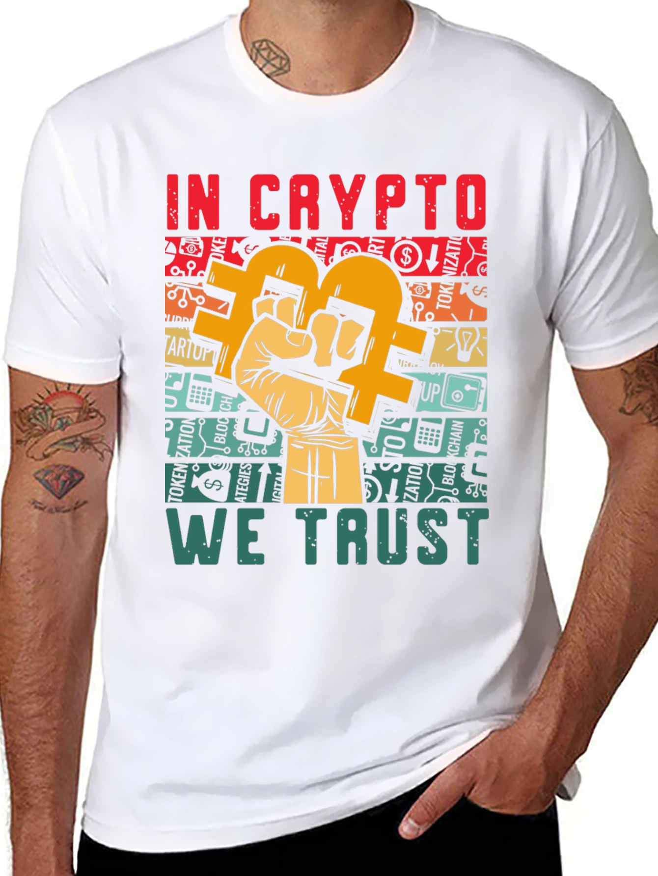 In Crypto We Trust Graphic T-Shirt