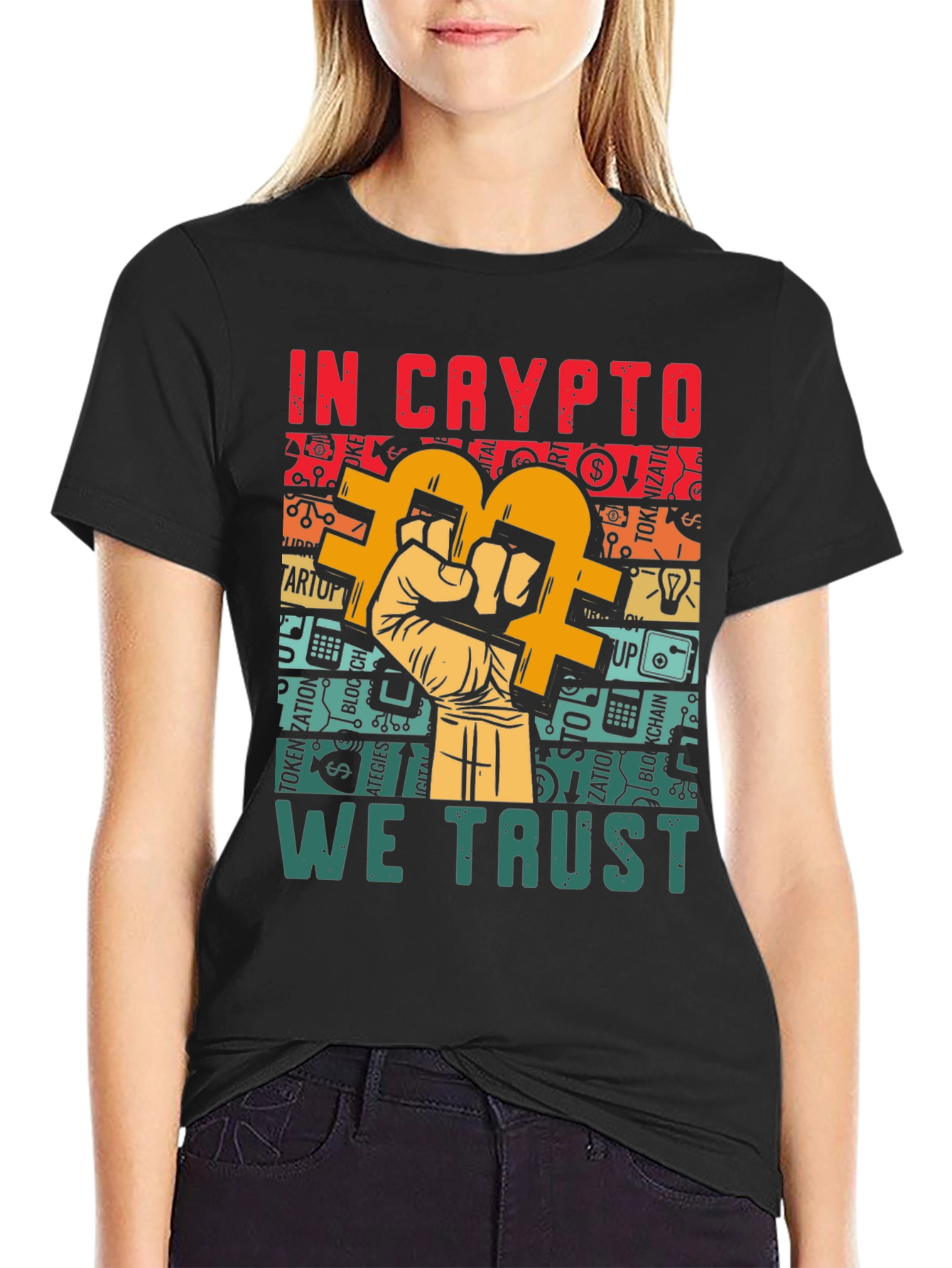 In Crypto We Trust Graphic T-Shirt
