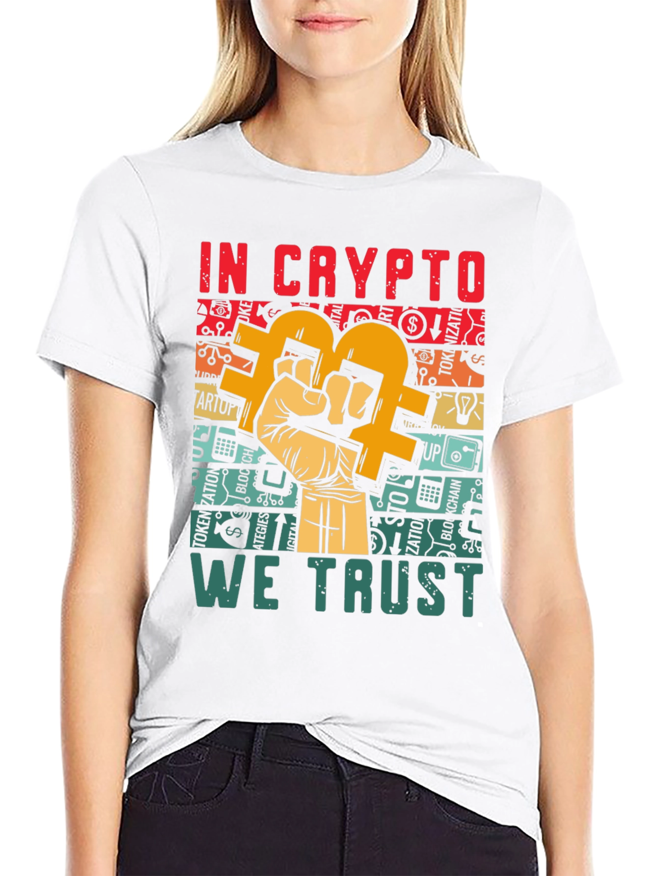 In Crypto We Trust Graphic T-Shirt