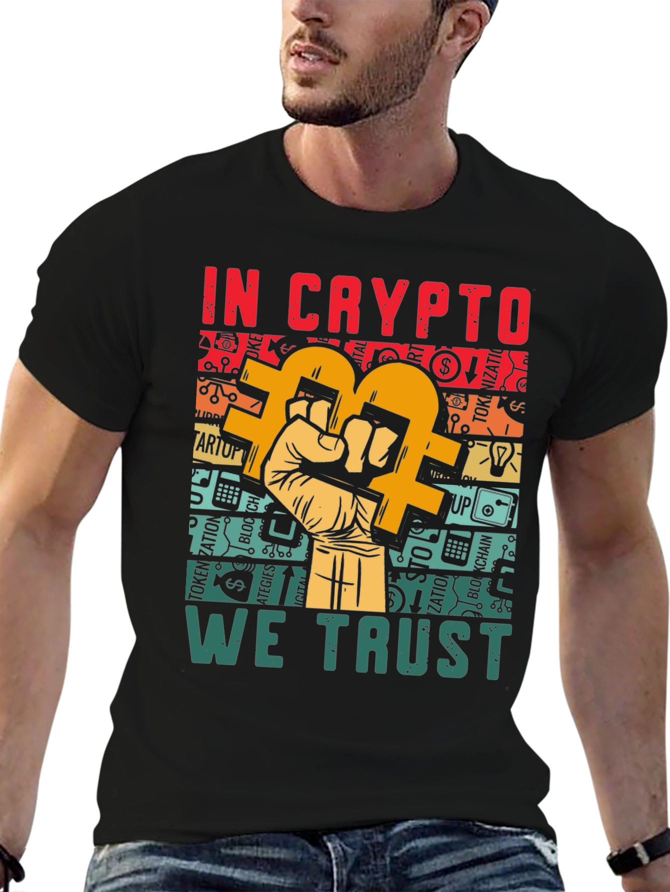In Crypto We Trust Graphic T-Shirt