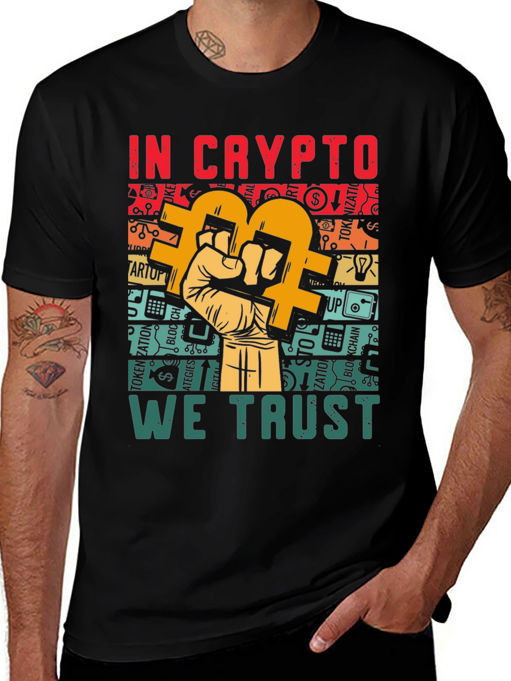 In Crypto We Trust Graphic T-Shirt