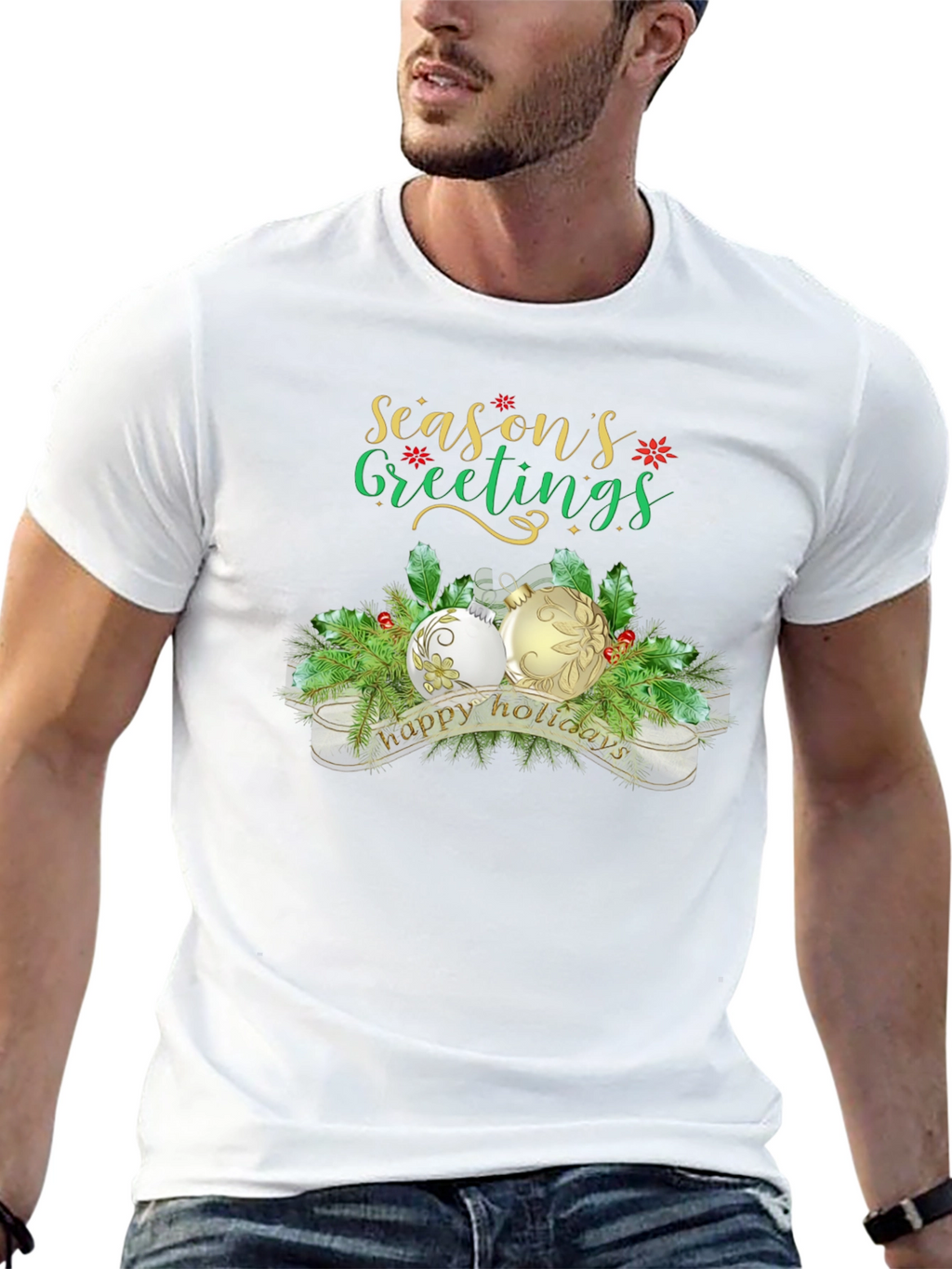 Seasons Greetings Holiday T-Shirt