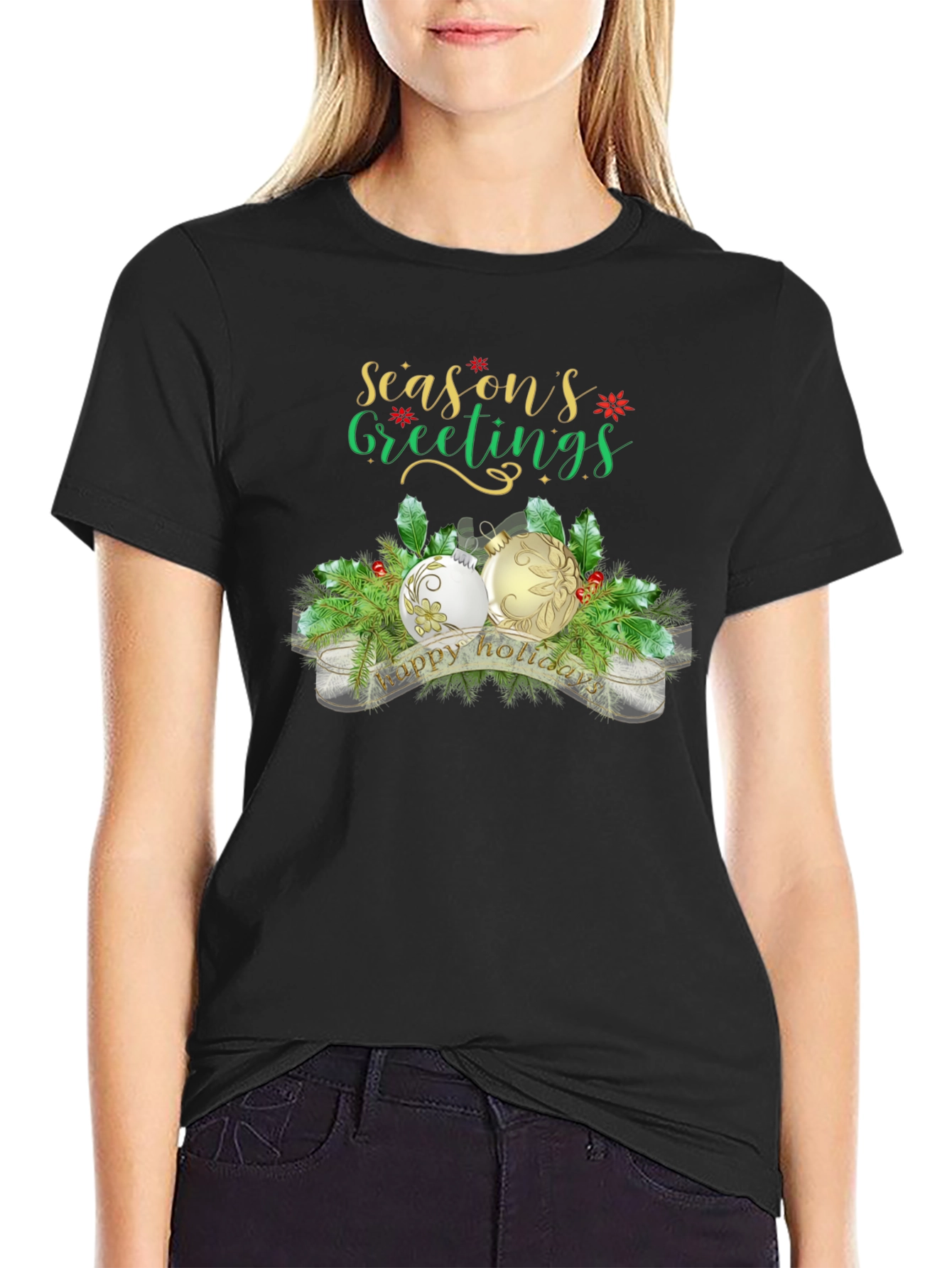 Seasons Greetings Holiday T-Shirt