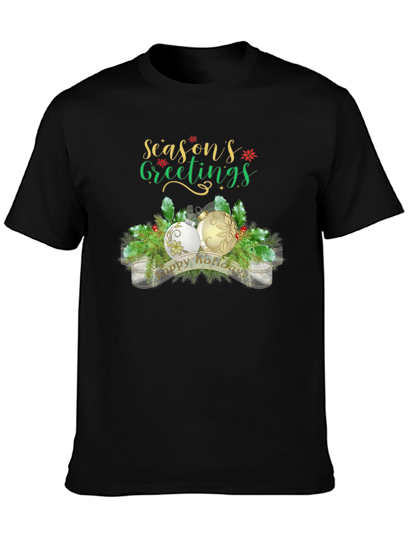 Seasons Greetings Holiday T-Shirt