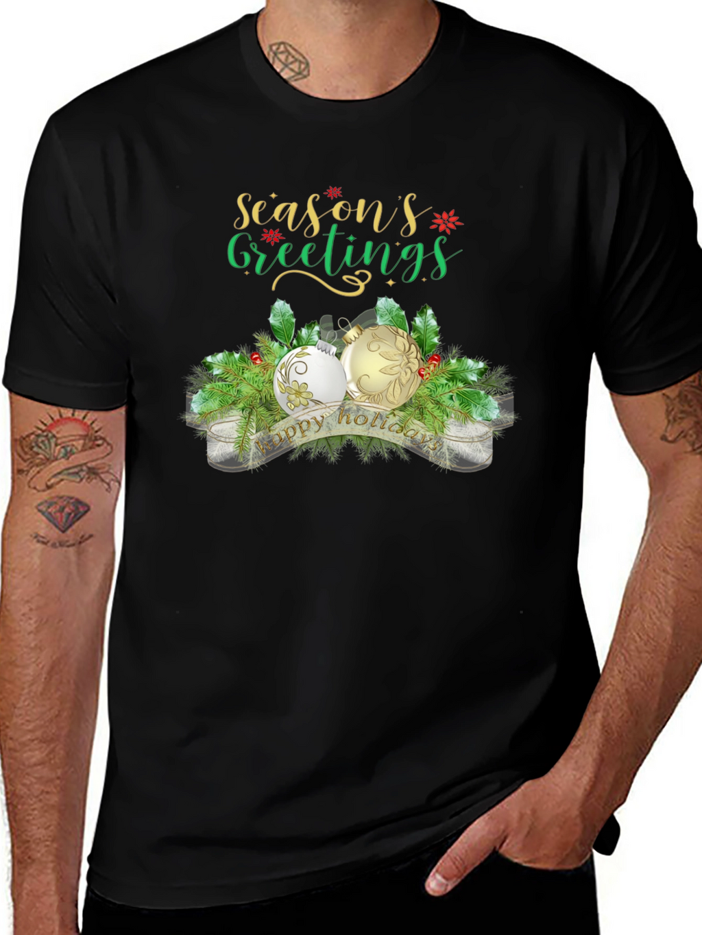 Seasons Greetings Holiday T-Shirt