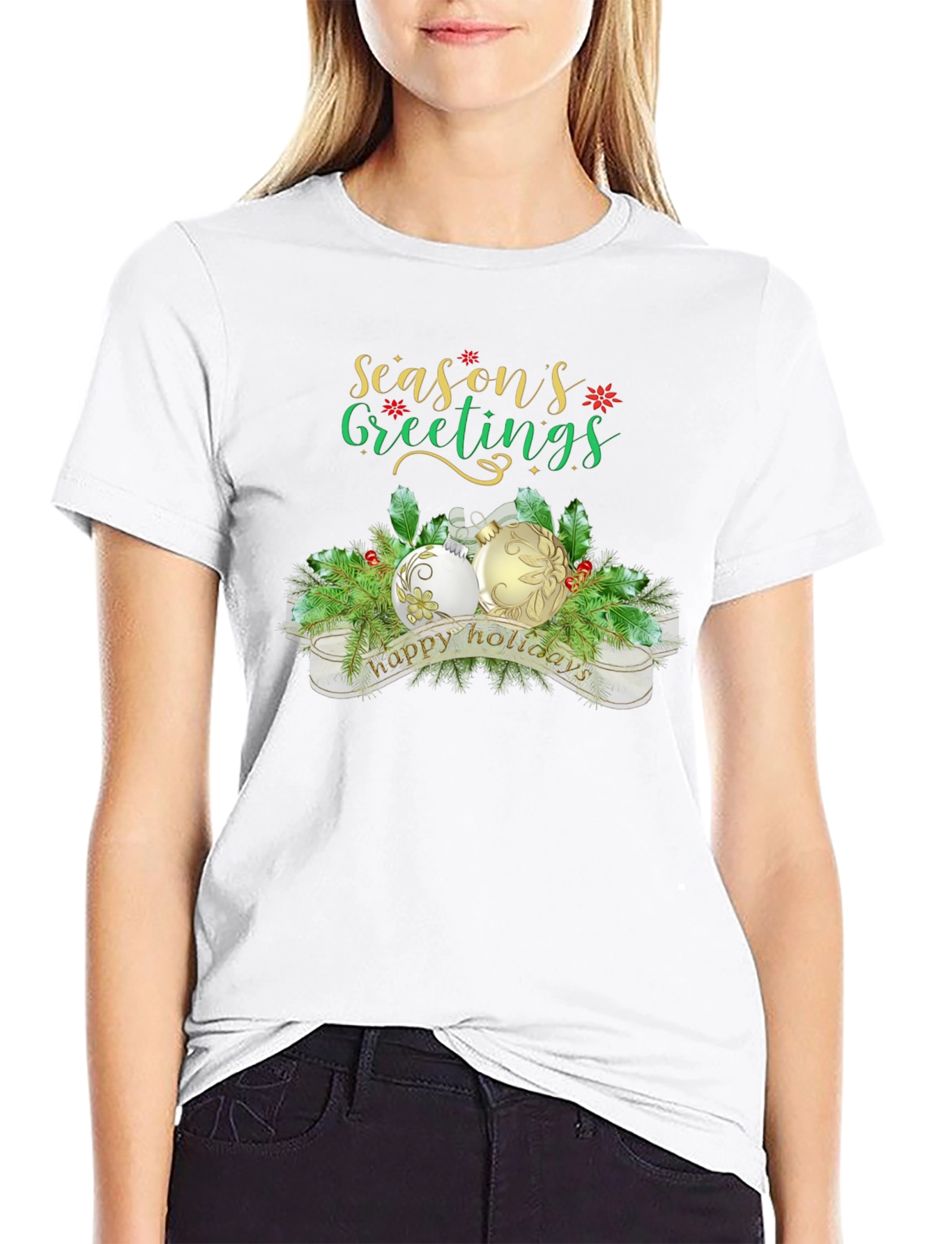 Seasons Greetings Holiday T-Shirt