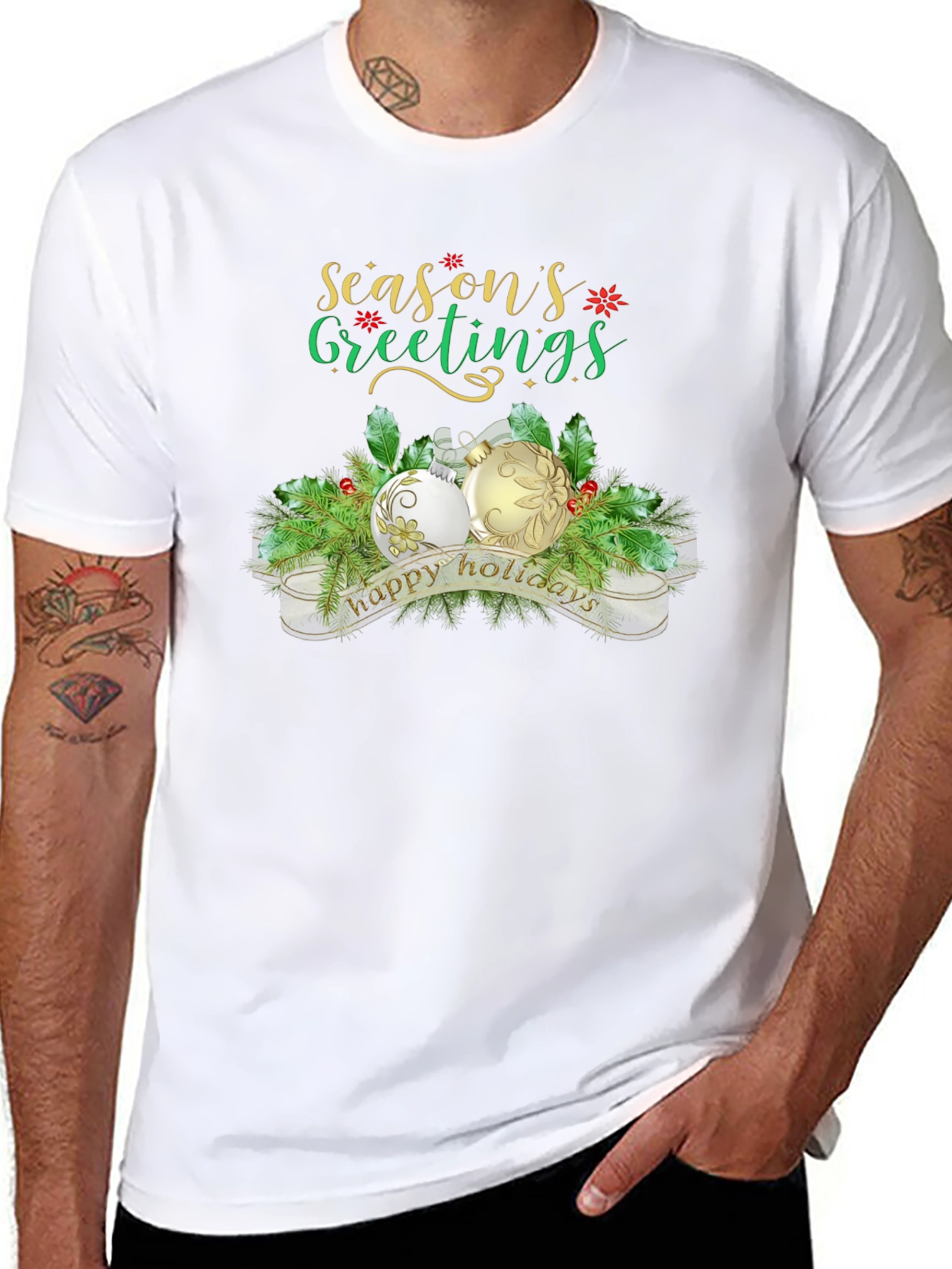 Seasons Greetings Holiday T-Shirt