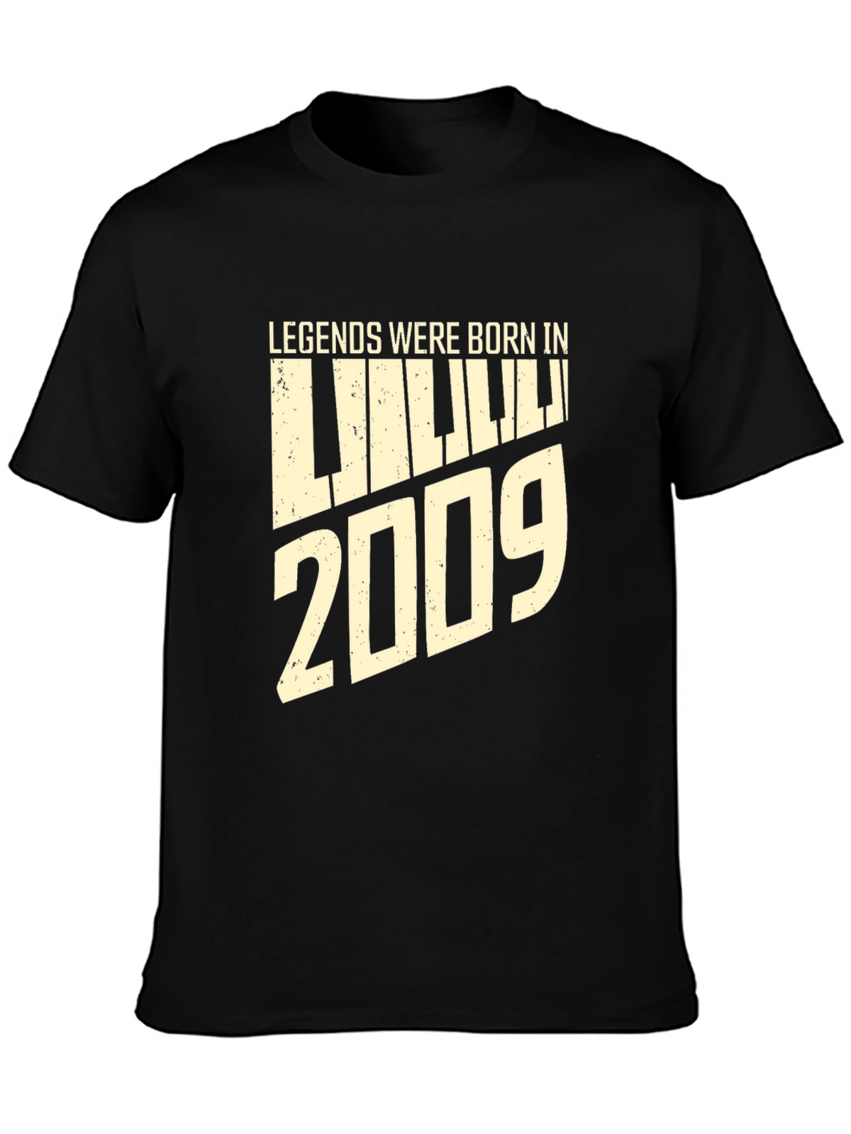 Legends Were Born in 2009 Graphic Tee - Birthday Gift