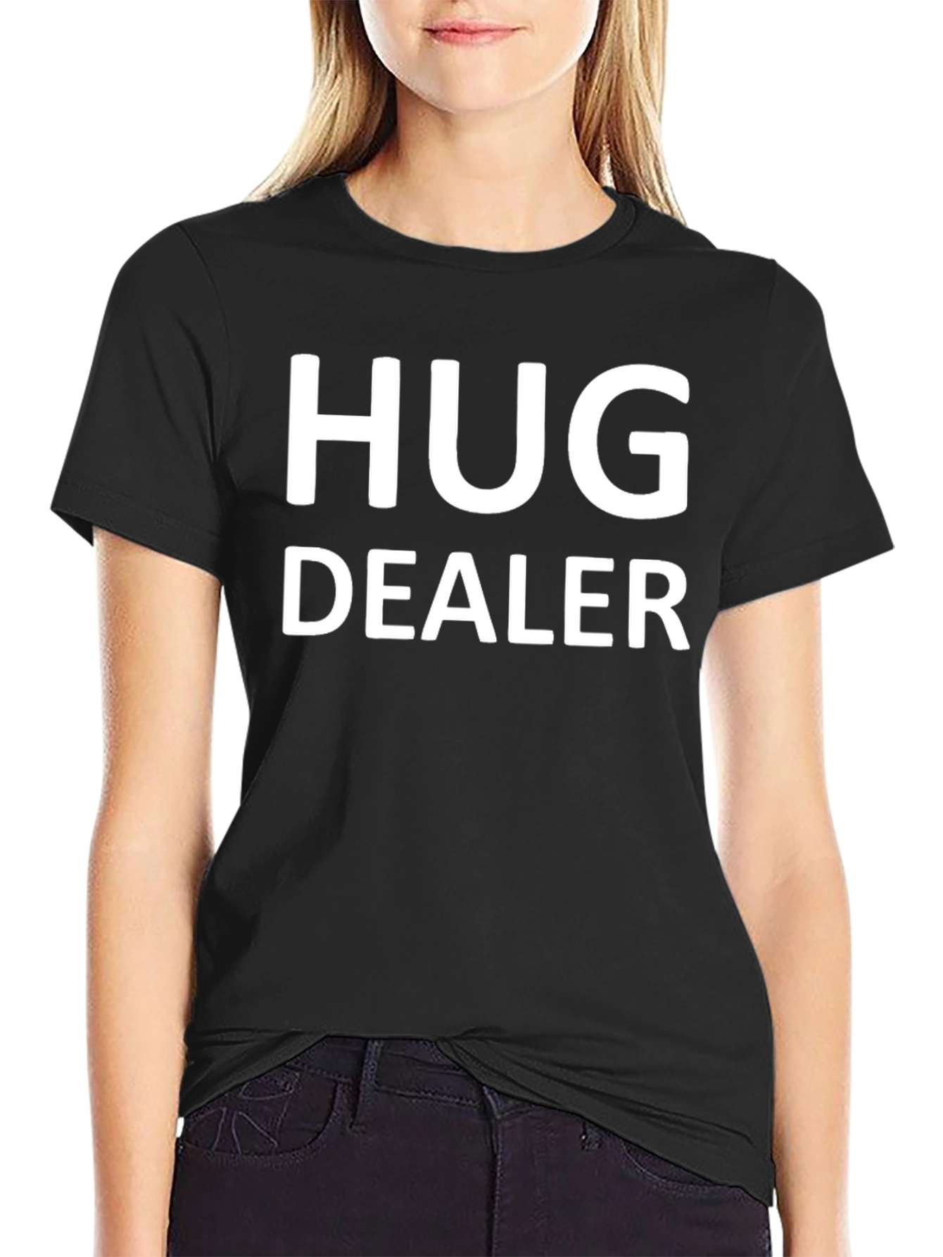 Hug Dealer Graphic Tee - Soft Cotton Blend