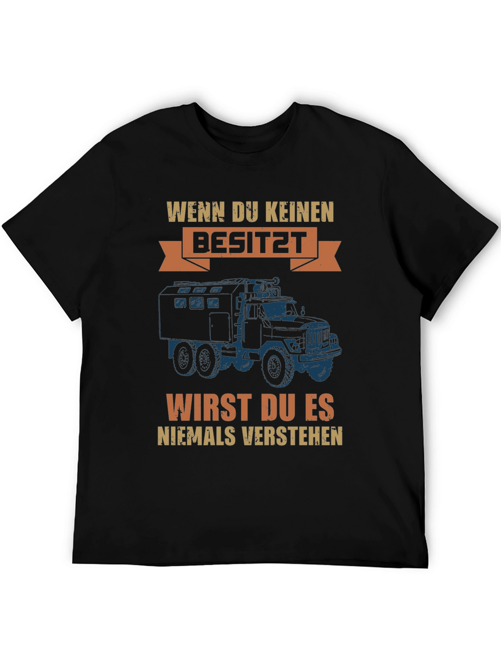 Unique Truck Graphic T-Shirt