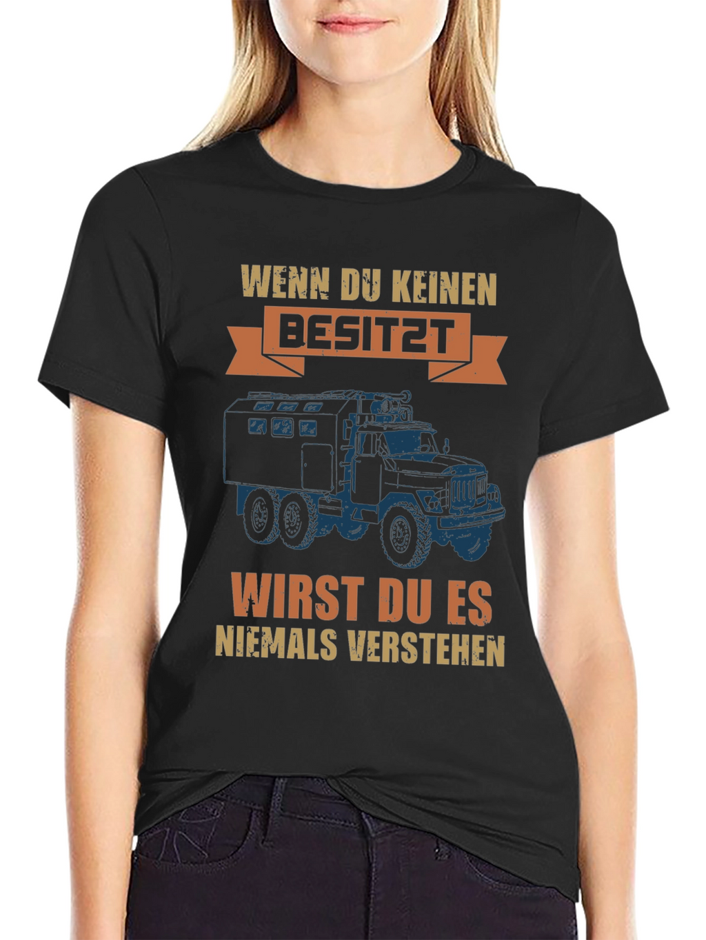 Unique Truck Graphic T-Shirt