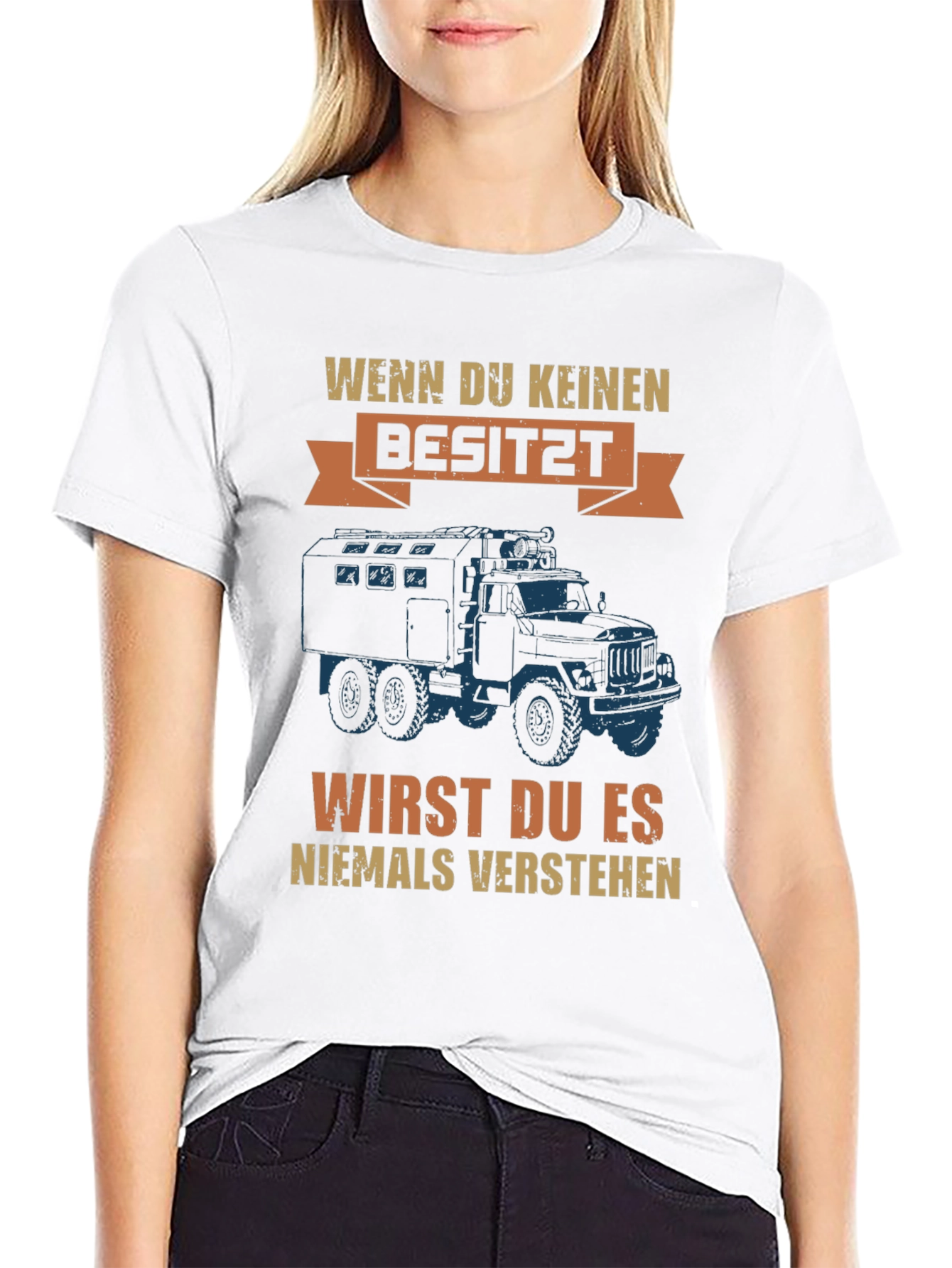 Unique Truck Graphic T-Shirt