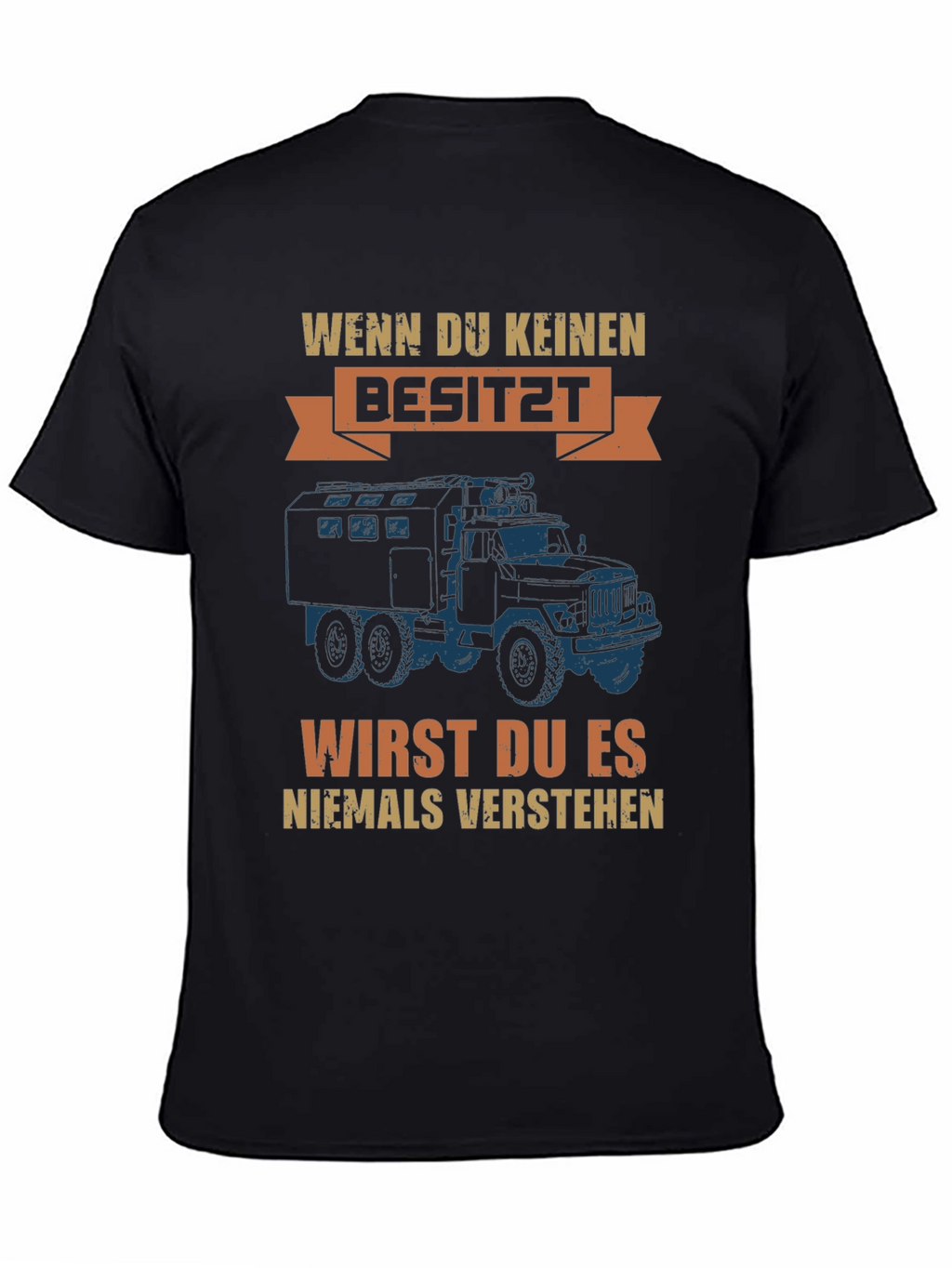Unique Truck Graphic T-Shirt