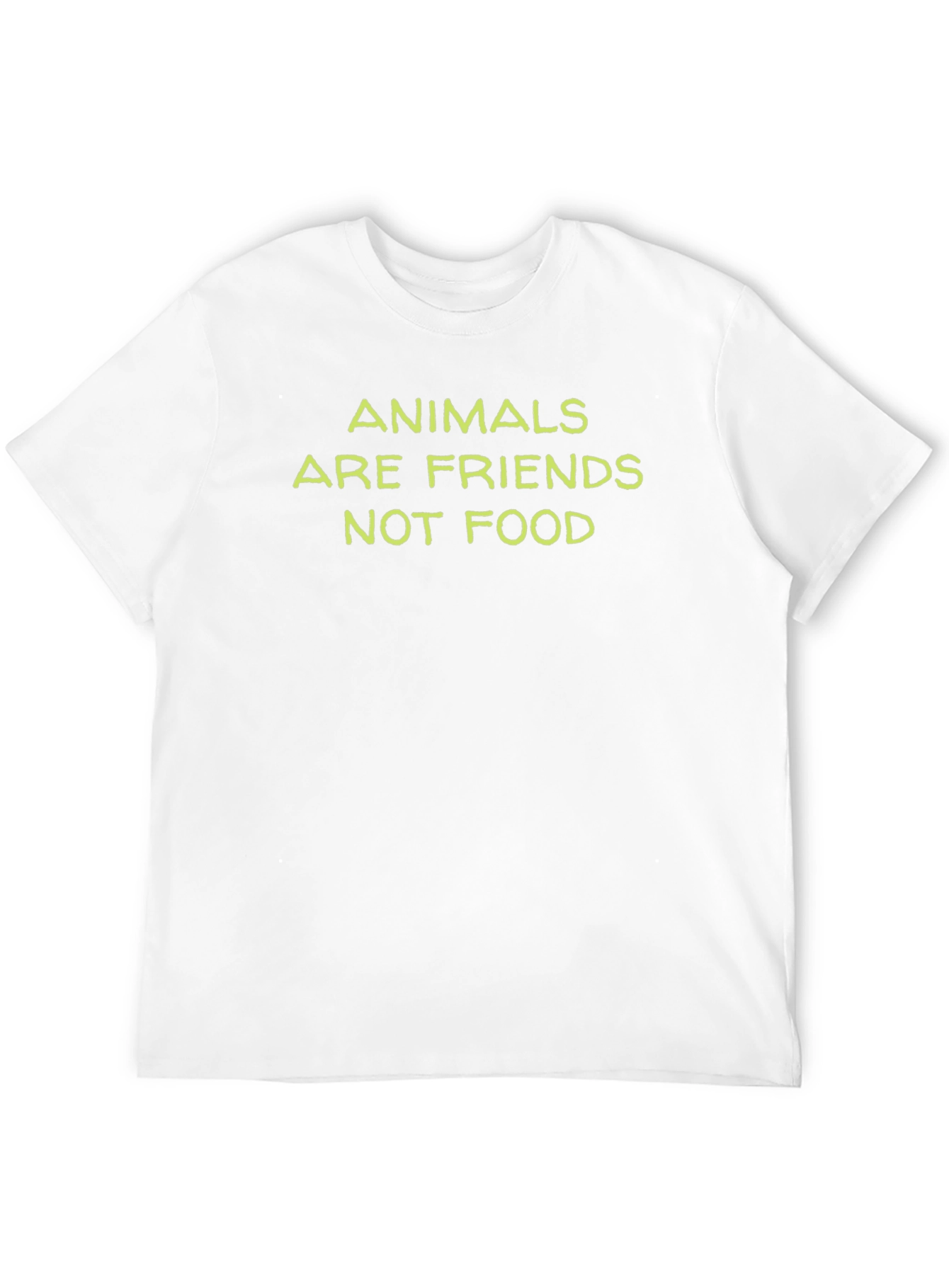 Animals Are Friends T-Shirt - Vegan Message Tee