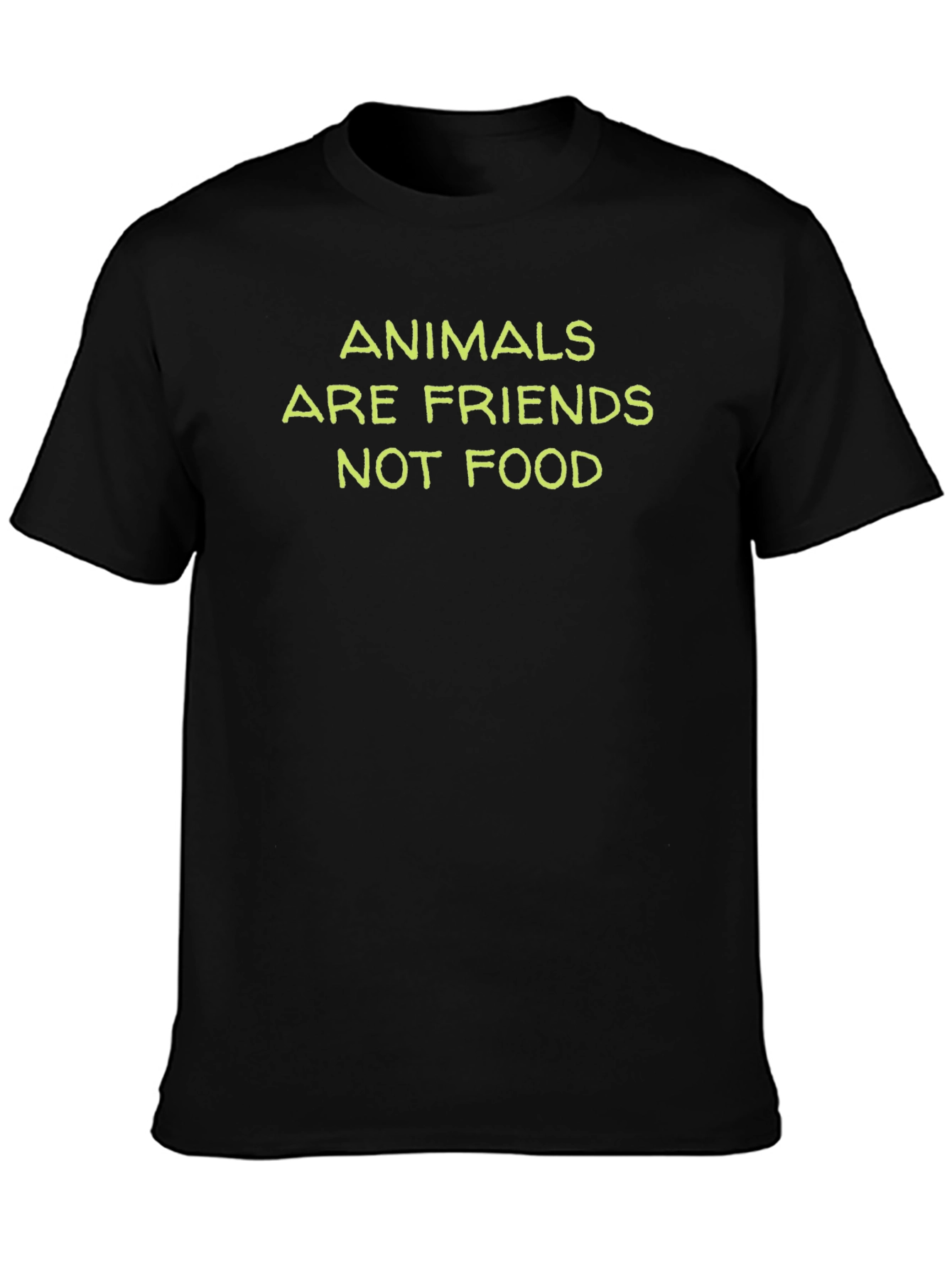 Animals Are Friends T-Shirt - Vegan Message Tee