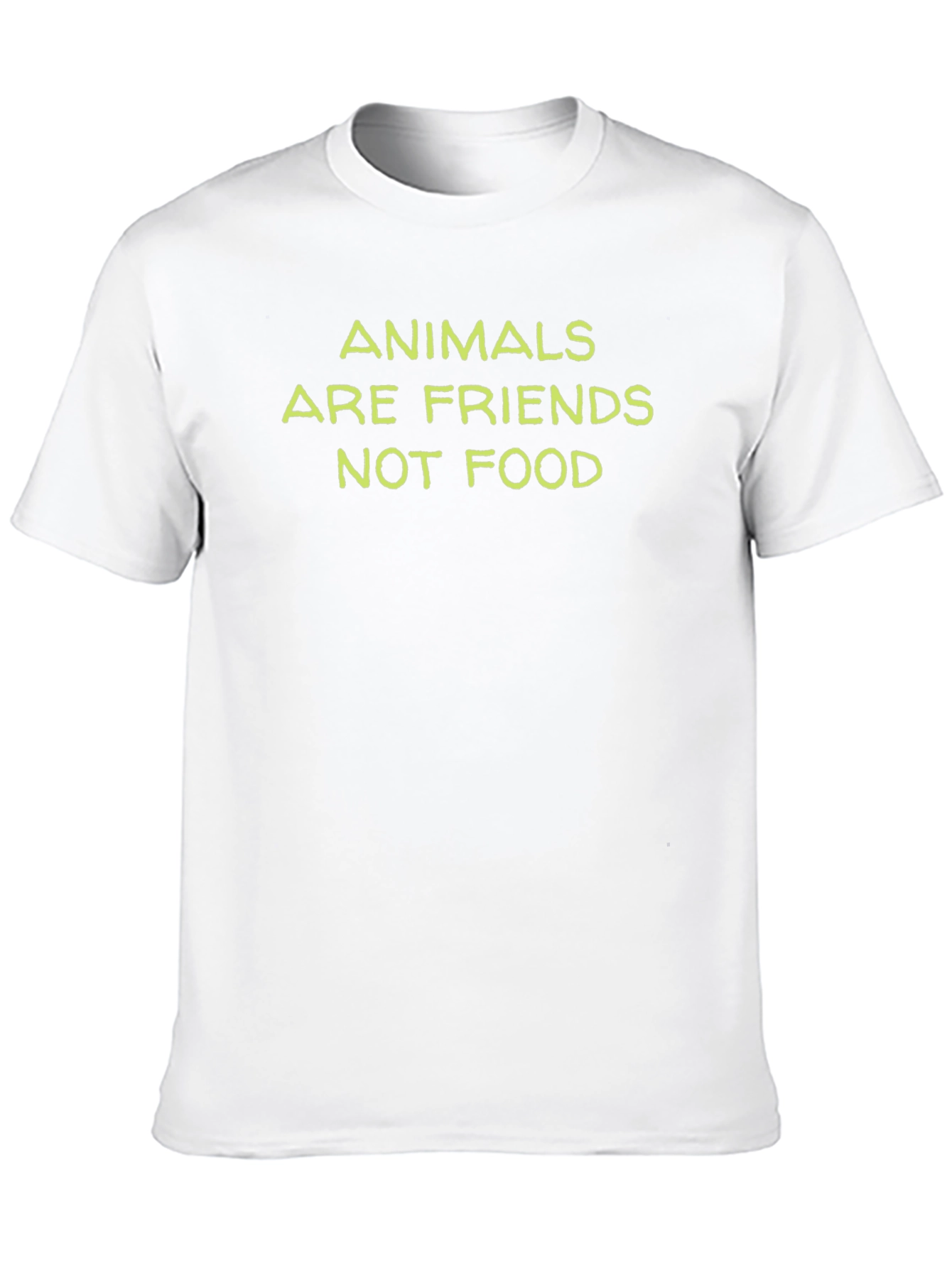 Animals Are Friends T-Shirt - Vegan Message Tee