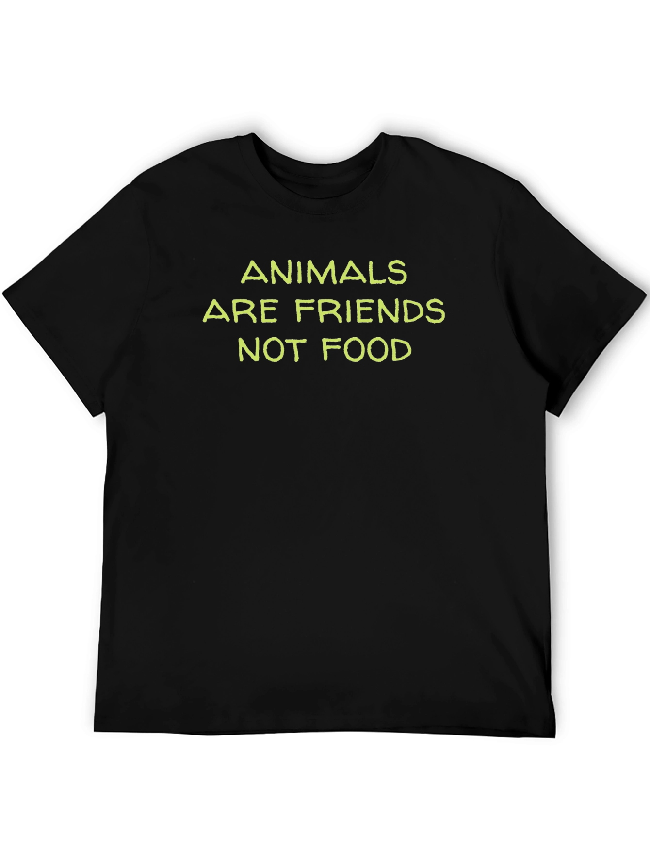 Animals Are Friends T-Shirt - Vegan Message Tee