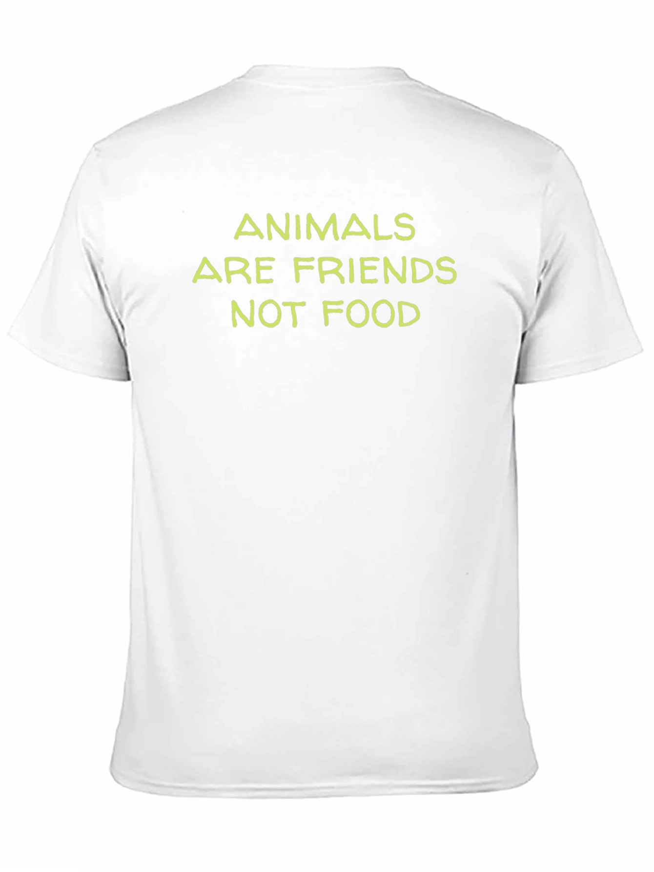 Animals Are Friends T-Shirt - Vegan Message Tee