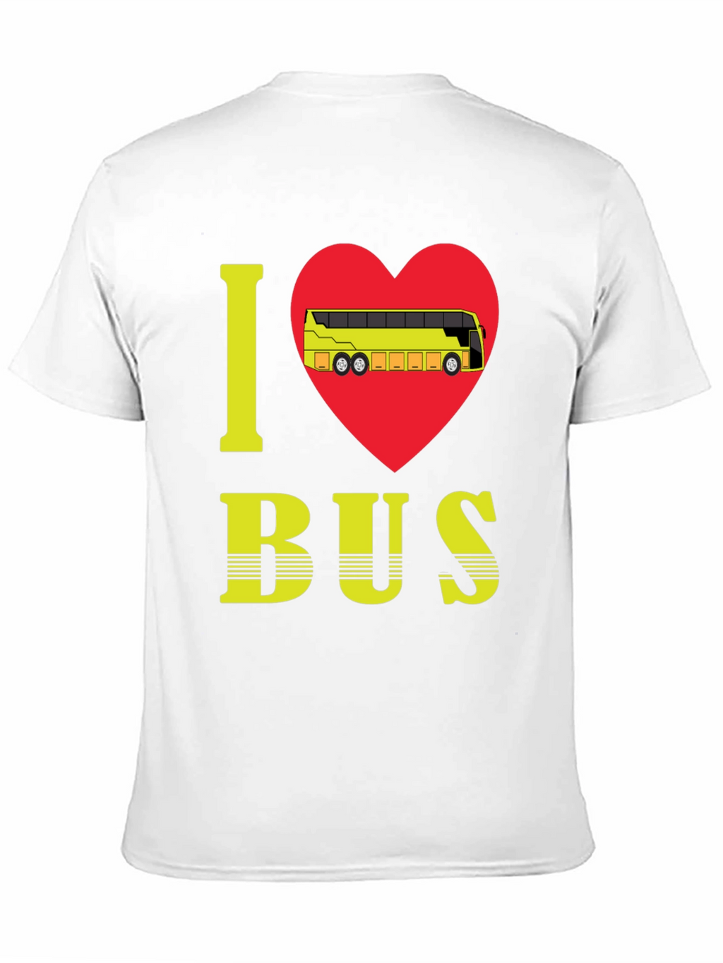 I Love Bus Graphic Tee
