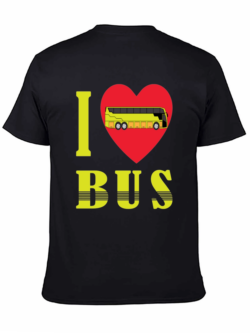 I Love Bus Graphic Tee