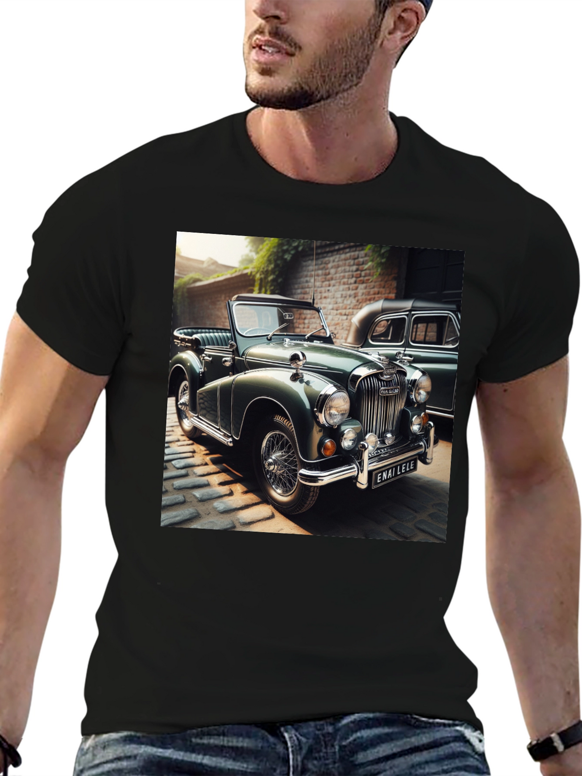 Vintage Car T-Shirt: Classic Auto Style