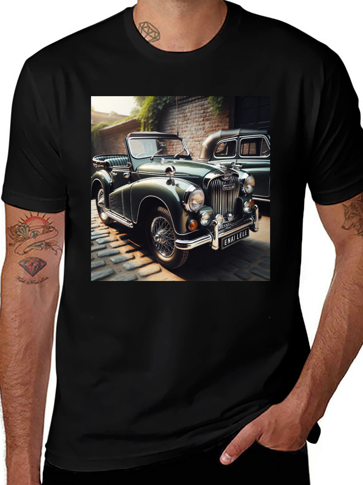 Vintage Car T-Shirt: Classic Auto Style