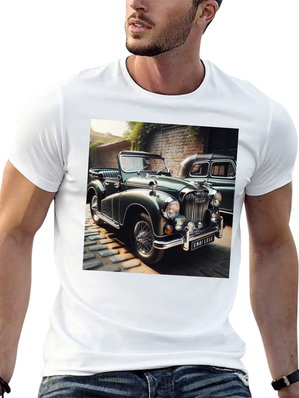 Vintage Car T-Shirt: Classic Auto Style