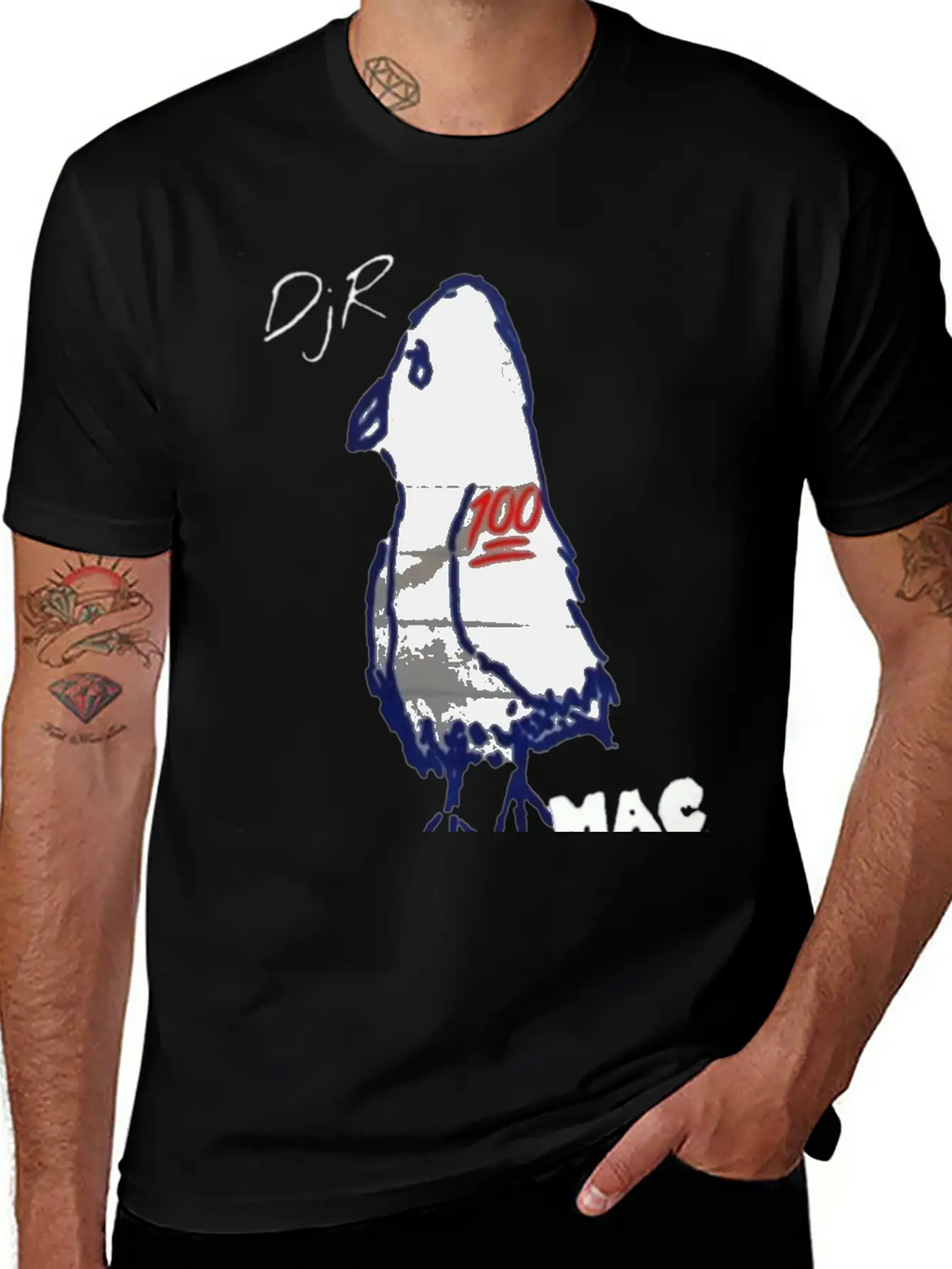 MaC Bird Relaxed Everyday Tee – Lightweight And Durable Cotton