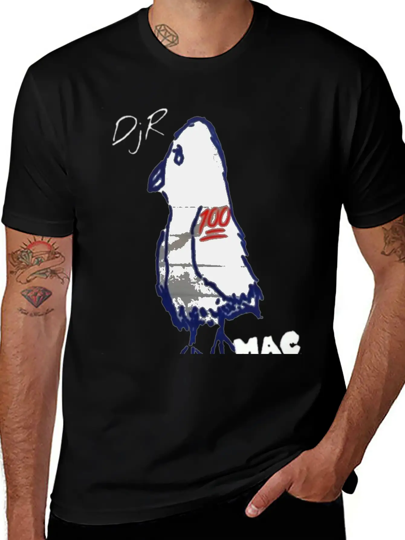 MaC Bird Relaxed Everyday Tee – Lightweight And Durable Cotton