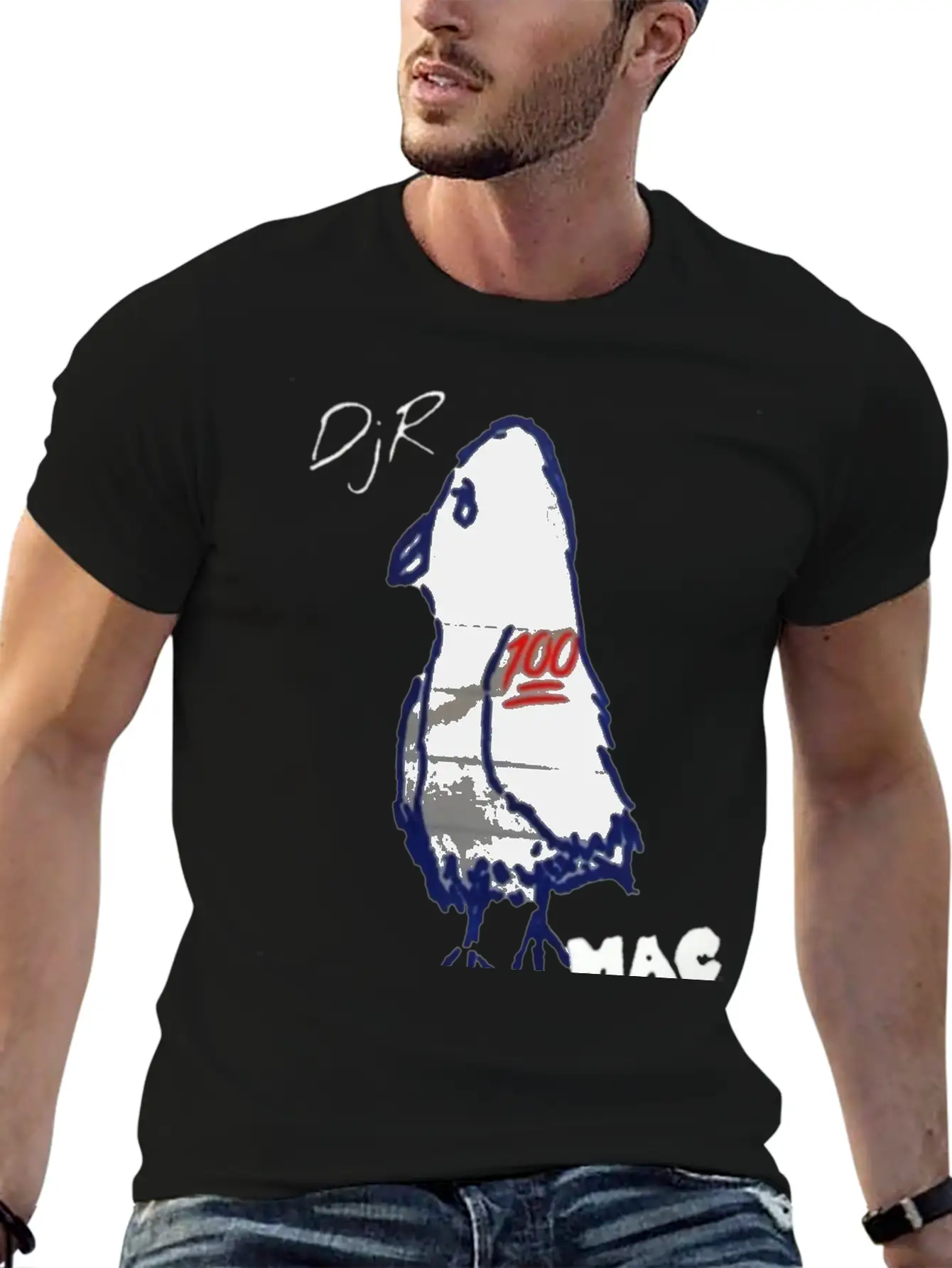 MaC Bird Relaxed Everyday Tee – Lightweight And Durable Cotton