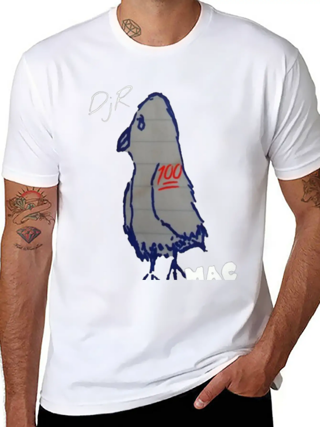 MaC Bird Relaxed Everyday Tee – Lightweight And Durable Cotton
