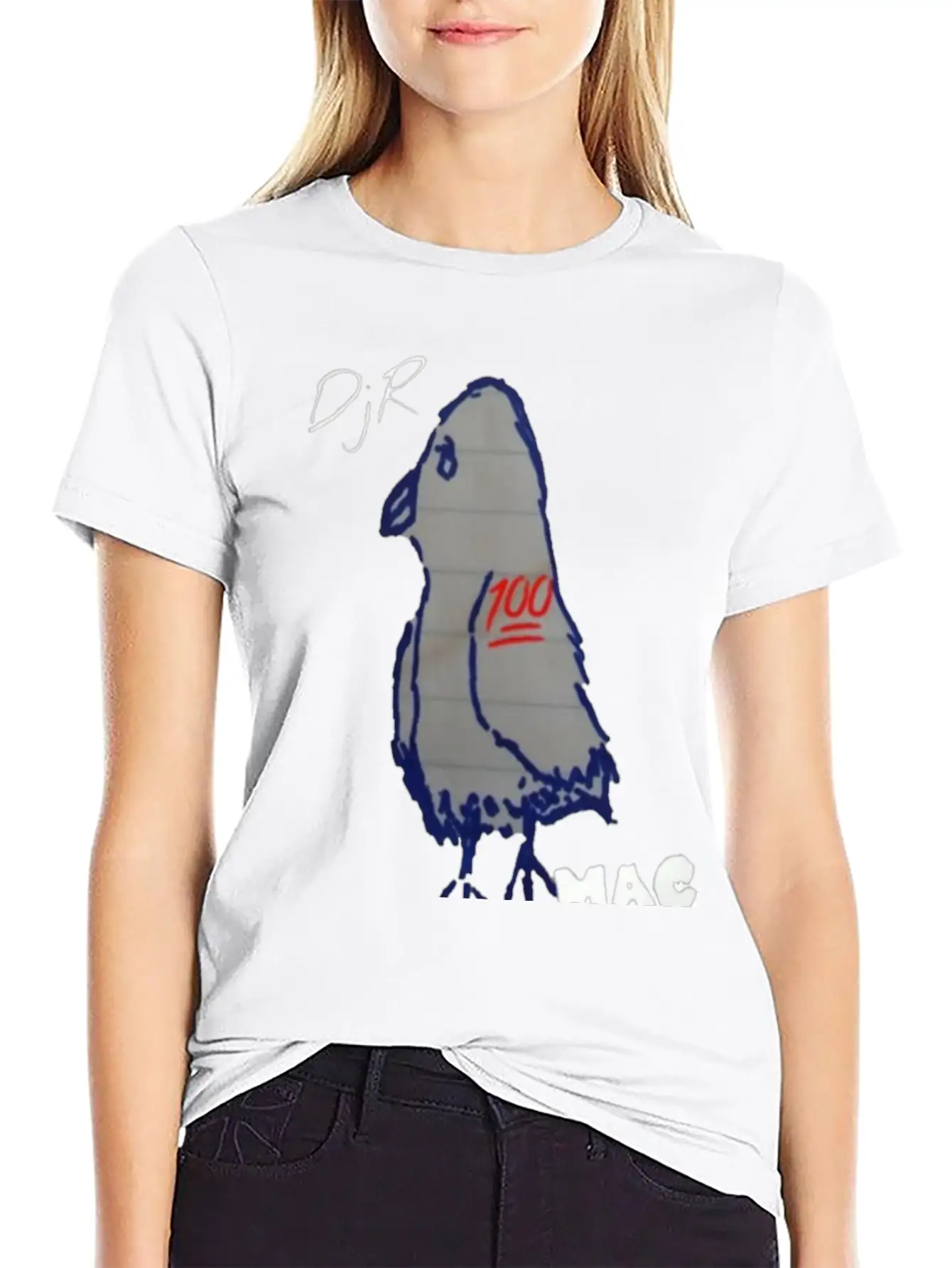MaC Bird Relaxed Everyday Tee – Lightweight And Durable Cotton