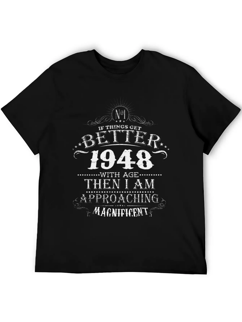 Made In 1948 I Am Approaching Magnificent Stylish Everyday T-Shirt – Unisex Basic Cotton Tee