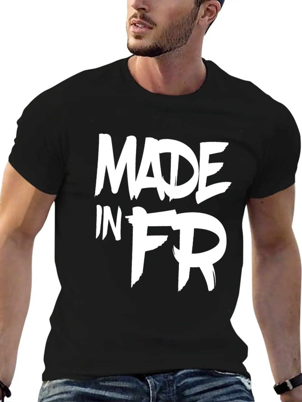 MADE IN FR Stylish Everyday T-Shirt – Unisex Basic Cotton Tee