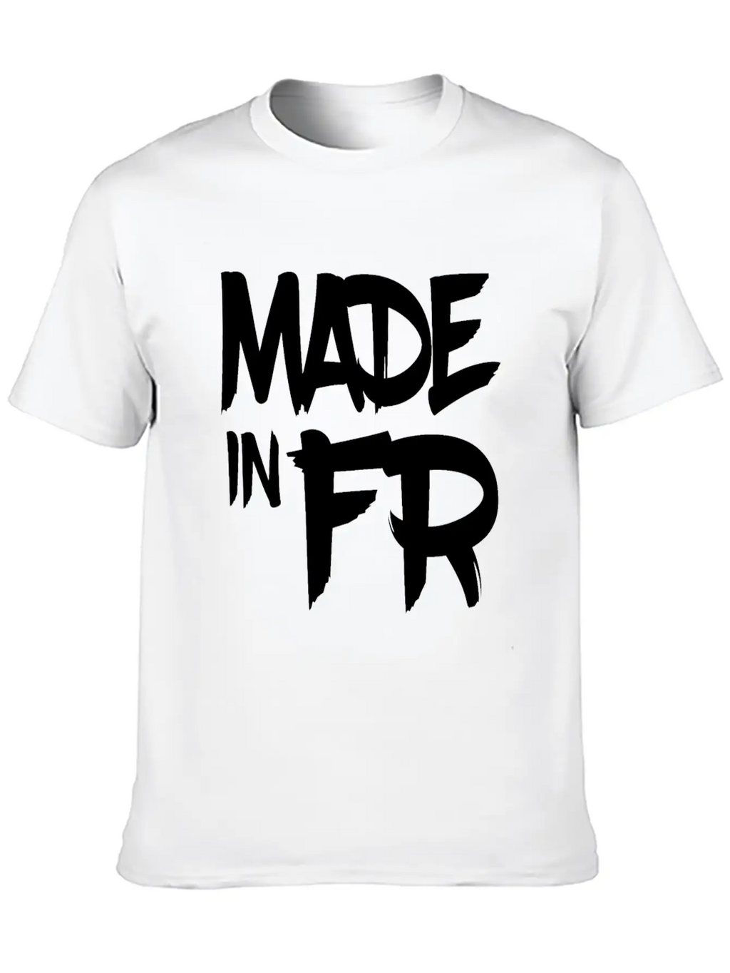 MADE IN FR Stylish Everyday T-Shirt – Unisex Basic Cotton Tee