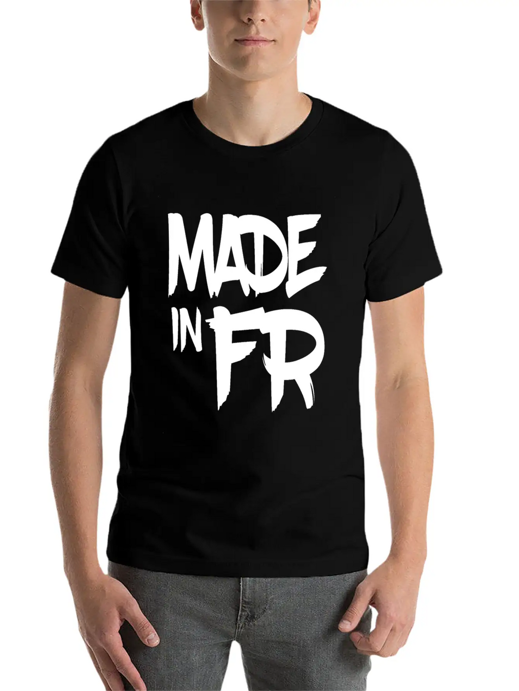 MADE IN FR Stylish Everyday T-Shirt – Unisex Basic Cotton Tee