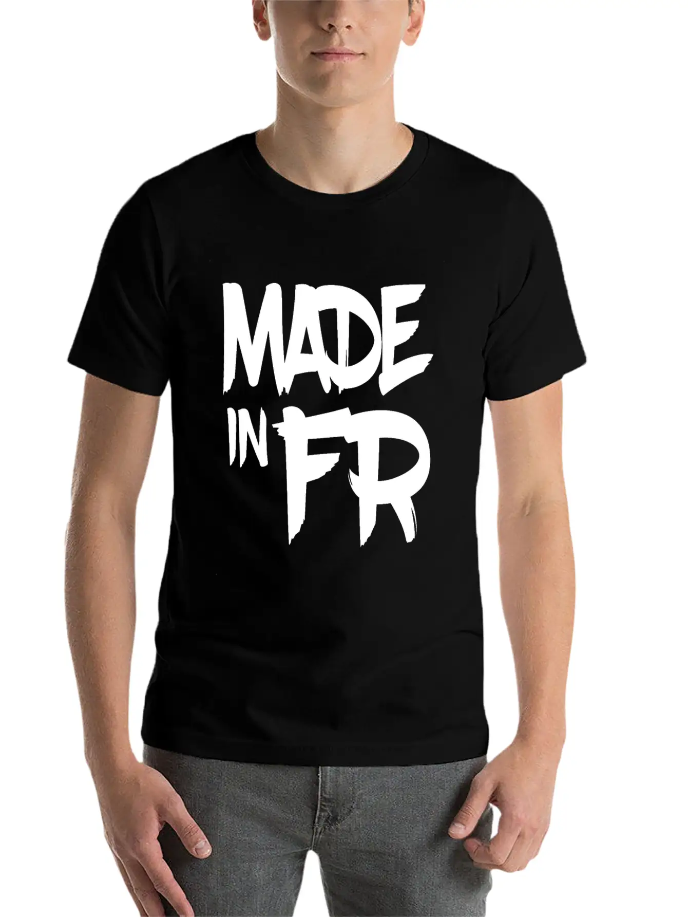 MADE IN FR Stylish Everyday T-Shirt – Unisex Basic Cotton Tee