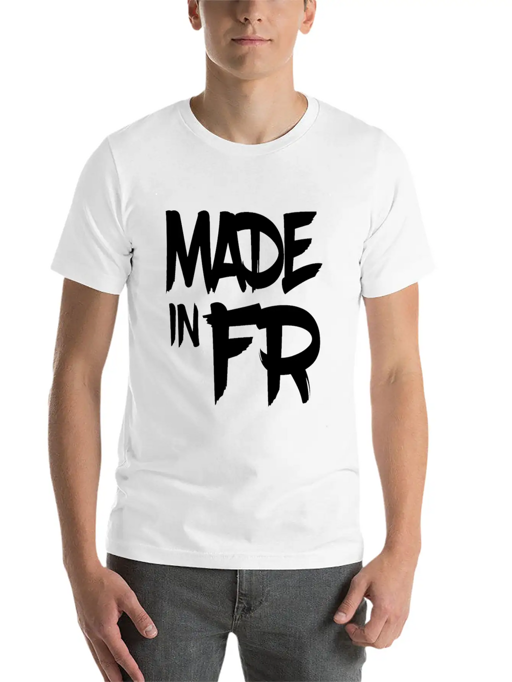 MADE IN FR Stylish Everyday T-Shirt – Unisex Basic Cotton Tee