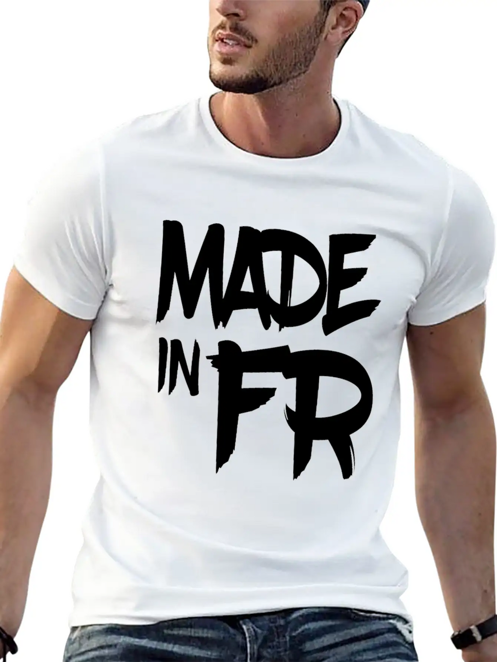 MADE IN FR Stylish Everyday T-Shirt – Unisex Basic Cotton Tee
