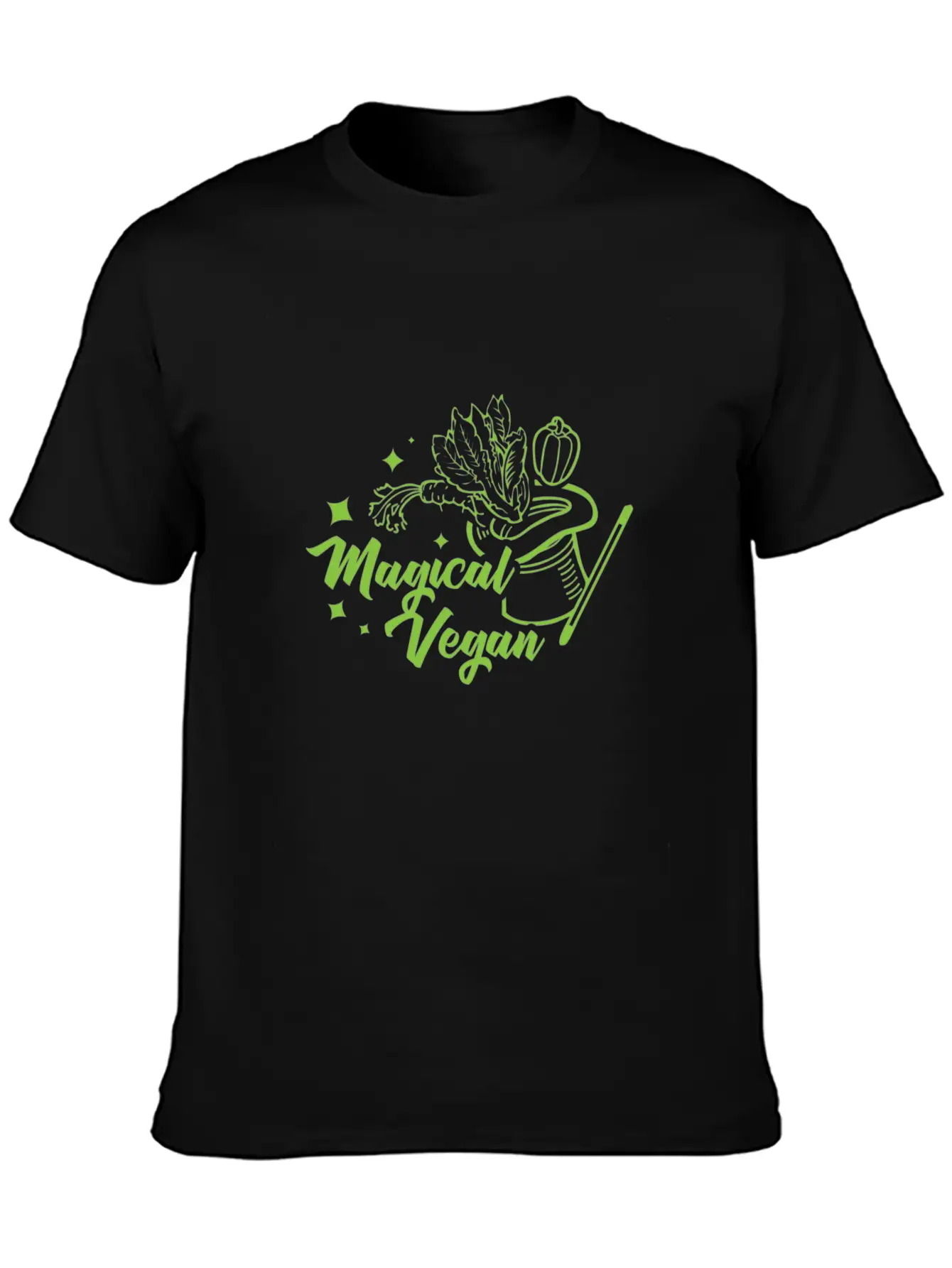 Magical Vegan I Gift Basic Graphic T-Shirt – Daily Comfort In Soft Cotton