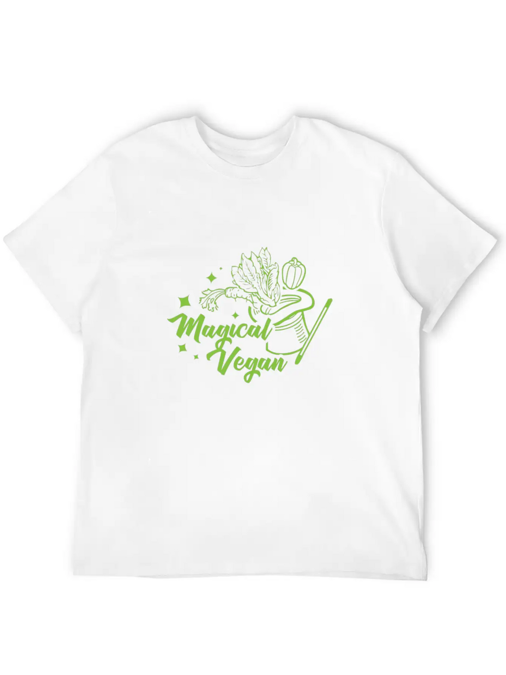 Magical Vegan I Gift Basic Graphic T-Shirt – Daily Comfort In Soft Cotton
